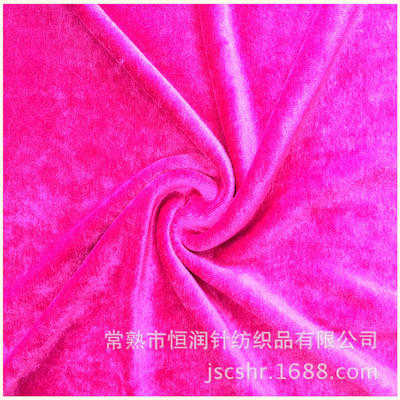 人棉天鹅绒 高品质经编弹力面料的全面介绍